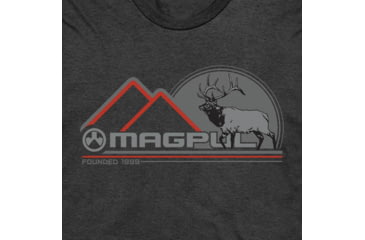 Image of Magpul Industries Wapiti Short Sleeve Shirt - Mens, Charcoal Heather, Small, MAG1234-011-S