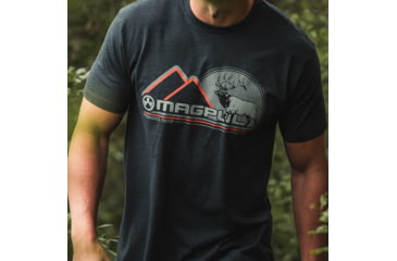 Image of Magpul Industries Wapiti Short Sleeve Shirt - Mens, Charcoal Heather, Small, MAG1234-011-S