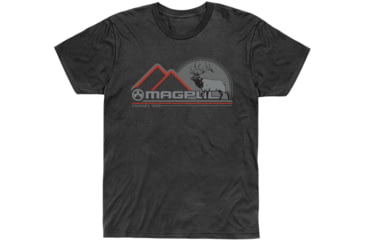Image of Magpul Industries Wapiti Short Sleeve Shirt - Mens, Charcoal Heather, Small, MAG1234-011-S