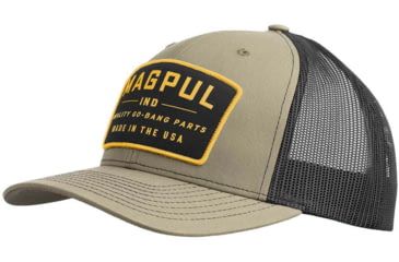 Image of Magpul Industries Go Bang Trucker Sports Cap - Mens,  One Size, Olive, MAG1102-314