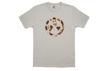 Image of Magpul Industries Raider Camo Icon Short Sleeve T-Shirts - Men's, Silver, 2XL, MAG1138-040-2X