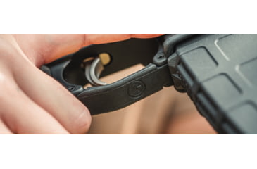 Image of Magpul MAG1186-BLK MOE Enhanced Trigger Guard Black Polymer For AR-15, M4