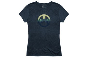 Image of Magpul Industries Cascade Icon Logo CVC T-Shirt, 2XL, Navy, MAG1193-411-2XL