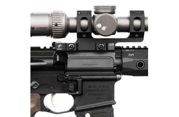 Image of Magpul MAG1206-BLK Enhanced Ejection Port Cover Black Polymer For AR-15, M4, M1