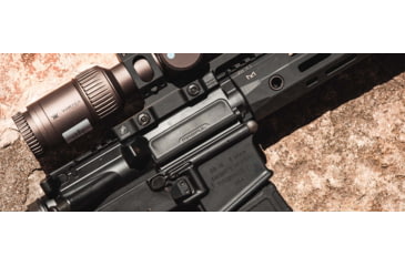 Image of Magpul MAG1206-BLK Enhanced Ejection Port Cover Black Polymer For AR-15, M4, M1