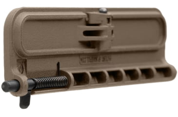 Image of Magpul MAG1206-FDE Enhanced Ejection Port Cover Flat Dark Earth Polymer For AR-