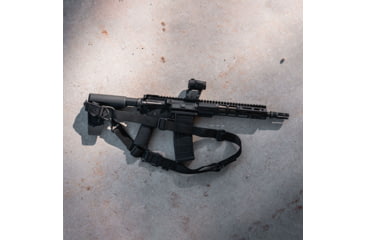 Image of Magpul MAG1251BLK BDA Arm Brace Black AR15/M4 Compatible W/ Mil-Spec Pistol Amb