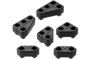 Image of Magpul Industries DAKA Angled Block Kit, Black, MAG1366-BLK