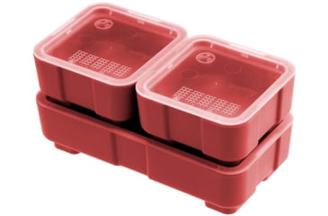 Image of Magpul Industries DAKA 2x2 &amp; 2x4 Bins, Matte, Red, MAG1389-RED