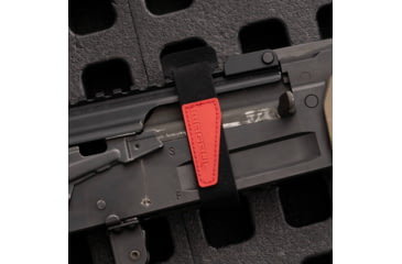 Image of Magpul MAG1442-BLK DAKA Gear Straps Black/Red 12 Long 4 Pack