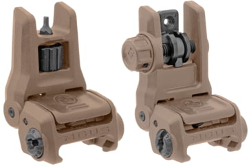 Image of Magpul MBUS 3 Rear and Front Flip Sights Set, FDE