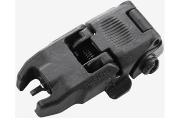 Image of Magpul MBUS Front Flip-Up Back Up Sight Gen 2, Black MAG247BLK