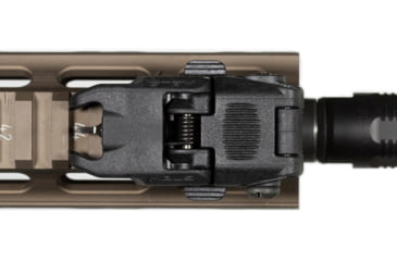 Image of Magpul MBUS Front Flip-Up Back Up Sight Gen 2, Black MAG247BLK