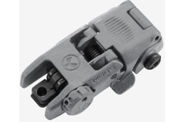 Image of Magpul MBUS Rear Flip-Up Back Up Sight Gen 2, Fits Picatinny, Grey MAG248GRY