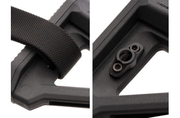 Image of Magpul MOE RL Mil-Spec AR10/AR15/M4/M16/M110/SR25 Carbine Stock, Black, MAG1440BLK