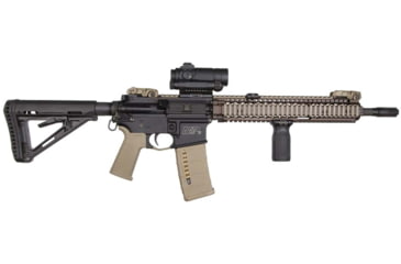 Image of Magpul MOE RVG Rail Vertical Grip, Fits Picatinny, Polymer, Black MAG412BLK