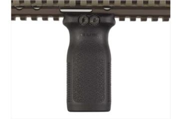 Image of Magpul MOE RVG Rail Vertical Grip, Fits Picatinny, Polymer, Black MAG412BLK