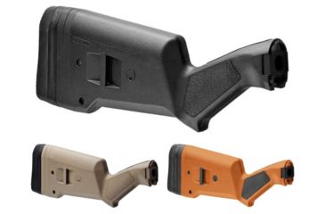 Image of Magpul SGA Remington 870 Stock, Black, Flat Dark Earth, Orange