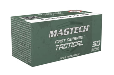 Image of Magtech 5.56X45 62 Grain Full Metal Jacket Brass Cased Rifle Ammo, 50 Rounds, 556B
