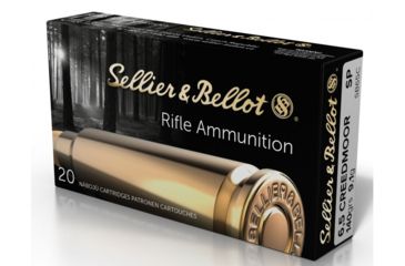 Image of Sellier &amp; Bellot 6.5 Creedmoor Soft Point Centerfire Rifle Ammunition, 140 grain, 20 Rounds, SB65C