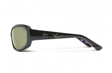 Image of Maui Jim Mahi Mahi Sunglasses w/ Smoke Grey Frame and Maui HT Lenses - HT231-11, Side View