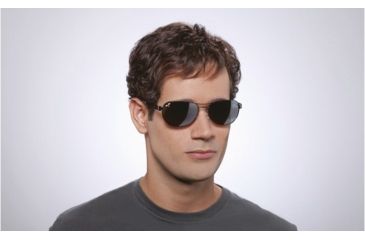 Image of Maui Jim Mahina Sunglasses w/ Gunmetal Frame and Neutral Grey Lenses - 229-02, On Model