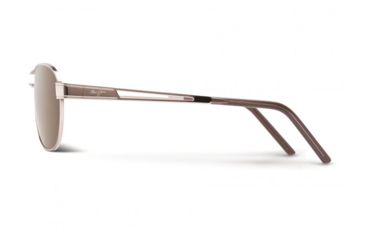 Image of Maui Jim Mahina Sunglasses w/ Gold Frame and HCL Bronze Lenses - H229-16, Side View