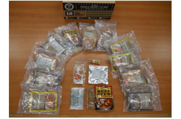 Image of Major Outdoors MRE Basic 12 Meals, Entree/No Side Dish, 09-9177000000
