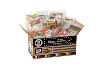 Image of Major Outdoors MRE Basic 12 Meals, Entree/No Side Dish, 09-9177000000