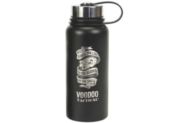 Image of Voodoo Tactical Etched Vacuum Sealed Insulated Bottle - 900ml, Black W/ Voodoo Etching, 02-1233001000