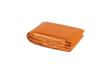 Image of Major Surplus Emergency Blanket, Orange/Silver, 54 in x 84 in 11-5550015000