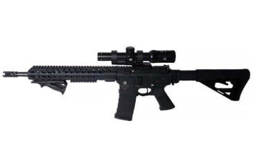 Image of MAK Optics Makpro HD Rifle Scope, 1-6x24i, 24mm, 30mm Tube, Second Focal Plane, 4 Dot Reticle, 261602401