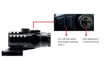 Image of MAK Optics Makstorm 4x30i HD Prismatic Sight, 254003001