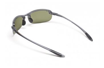 Image of Maui Jim Makaha Reader Sunglasses w/ Smoke Grey Frame and Maui HT 1.50 Magnification Lenses - HT805-1115, Back View