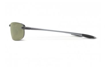 Image of Maui Jim Makaha Reader Sunglasses w/ Smoke Grey Frame and Maui HT 1.50 Magnification Lenses - HT805-1115, Side View