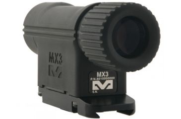 Image of Meprolight Mepro MX3 3x Magnifier for Reflex &amp; Red Dot Sights, Black, MX3