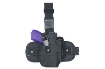 Image of Global Military Gear Black Drop-Leg Holster