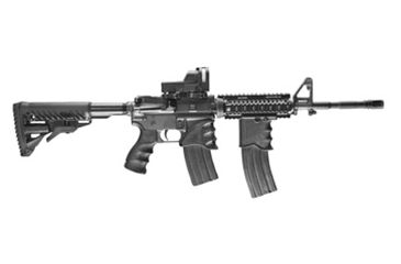 Image of FAB Defense AR-15/M4/M16 Quick Release Front Gun Grip Magazine Adapter, Black, FX-MG20B