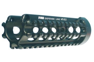 Image of FAB Defense MP5 Aluminum Rail System, Black, FX-MP5RS