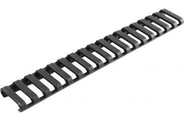 Image of FAB Defense Protective Ladder Rail Covers - Long, Black LRCL