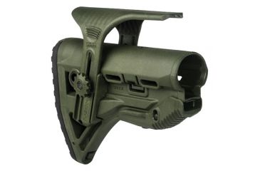 Image of Mako Group Recoil-red M4/AR-15 Stk&amp;ADJ CP-OD GN GL-ShockCP-OD