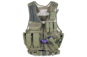 Image of Global Military Gear OD Green Vest