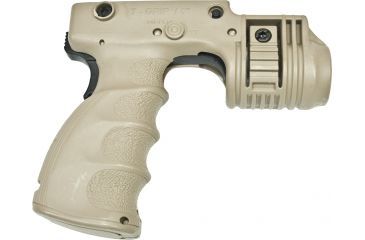 Image of FAB Defense Tactical ForeGrip &amp; 1inch Light Mount w/ Rear Activation Switch - Desert Tan