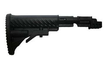 Image of Mako SBT-K47FK AK-47 6-Pos Collapsible Rifle Stk W/Tube Polymer Black SBTK47FK