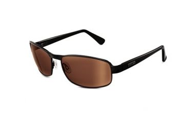 Image of Bolle Malcolm Satin Black Frame A-14 Lens Sunglasses
