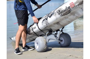 Image of Malone Auto Racks ClipperTRX-S Deluxe Kayak/Canoe Cart, Balloon Beach Tires, MPG522-S