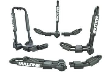 Image of Malone Auto Racks FoldAway-5 Multi Rack Folding 1 or 2 Kayak, SUP, Canoe Carrier, MPG125