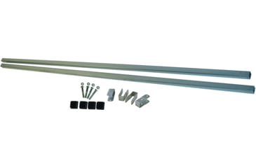 Image of Malone Auto Racks Galvanized Cross Bars w/ Mounting Hardware, 78in, MPG4001