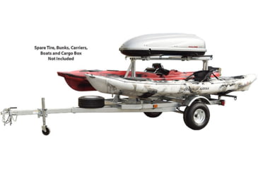 Image of Malone Auto Racks MegaSport Low Bed Trailer w/2nd Tier, MPG550-LB