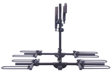 Image of Malone Auto Racks Runway HM4 - Hitch Mount Platform 4 Bike Carrier, 2in, MPG2137